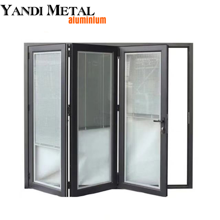 Puertas de aluminio de fábrica de alta calidad Puertas correderas de aluminio de nuevo diseño único