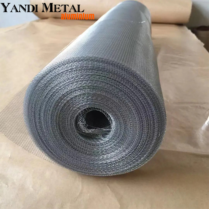 Rollos de malla antimosquitos tejidos de aluminio de alta calidad