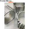 CNC del OEM que corta la protuberancia de aluminio de los disipadores de calor del perfil industrial de los disipadores de calor