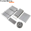 Perfiles industriales del disipador de calor de extrusión de aluminio al6063 t5 fabricante de aletas de enfriamiento, disipador de calor con aletas de aluminio OEM