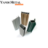 Perfiles extruidos de aluminio al por mayor de fábrica 6063 6061 Perfiles extruidos de aluminio de Yandi