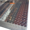 Placa de aluminio con panel de rodadura de diamante en relieve a cuadros personalizado