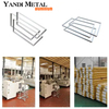 Marcos de aluminio anodizados con proceso de fundición a presión, color blanco plateado mate, utilizados para carteles publicitarios LED, marco de pantalla de visualización