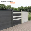 Valla de listones ensamblada impermeable para patio y jardín de nuevo diseño, privacidad de seguridad, valla metálica de aleación de aluminio, valla tipo Louvre