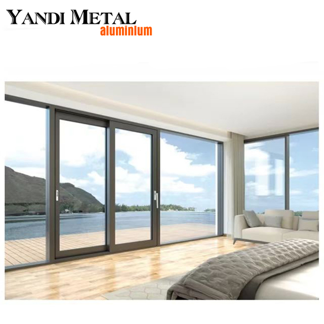 Comprar ventanas de aluminio con marcos ultrafinos. Hermosa imagen. Ventanas y puertas de aluminio. Ventanillas de tormenta de aluminio.