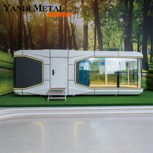 Casa prefabricada Estructura de acero prefabricada personalizada hotel móvil venta modular casa cápsula de contenedor ecológico