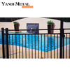 Valla de listones de nivel de alta calidad Panel de valla de listones para piscina Valla de privacidad de jardín de aluminio para exteriores