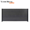 Los paneles de la cerca de aluminio del nuevo diseño de alta calidad adornan la cerca de aluminio del balcón del metal de la puerta del jardín