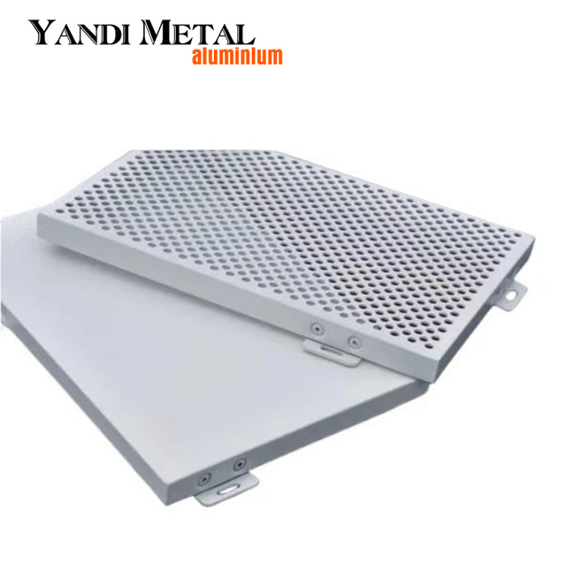 Placa de aluminio sólida, revestimiento de PVDF, placa de revestimiento, fachada, placa de material de pared 3D