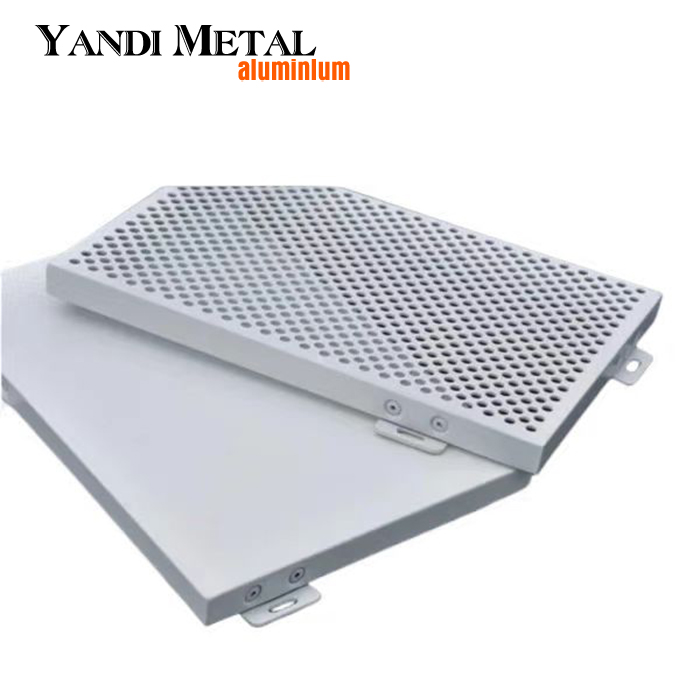 Placa de aluminio sólida, revestimiento de PVDF, placa de revestimiento, fachada, placa de material de pared 3D