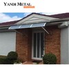 Pérgola de lamas de aluminio móvil bioclimática de diseño moderno de aluminio personalizada de alta calidad