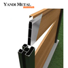 Piscina de jardín decorada con paneles de valla de aluminio compuesto de aluminio Yandi