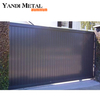 Yandi, diseño de puerta moderno personalizado, puerta de aluminio, diseño de fábrica, puerta de aluminio doméstica caliente