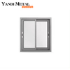 Ventana corrediza de aluminio champán estándar CE, puertas y ventanas de vidrio, ventana corrediza de bronce, ventana de aluminio