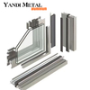Yandi Venta caliente personalizado 6061 6063 marco de aluminio extruido fabricante de perfiles superficie anodizada
