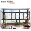 Yandi Casa de estilo moderno Ventanas Ventana corrediza de aluminio de diseño simple con doble acristalamiento