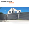 Valla de privacidad de panel de valla de metal para jardín, valla de aluminio de alta calidad personalizada, último diseño de China
