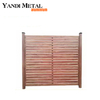 Los paneles de la cerca de aluminio del nuevo diseño de alta calidad adornan la cerca de aluminio del balcón del metal de la puerta del jardín