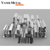 4040 Perfiles de aluminio industriales extruidos con ranura en T Perfiles de aluminio anodizado con barra negra