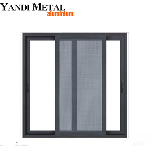 Puerta de aluminio de nuevo diseño, marco de aluminio plegable, puerta delantera plegable doble de vidrio interior moderno