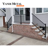Barandillas clásicas simples de aleación de aluminio de acero galvanizado Barandillas de escaleras exteriores/interiores de hierro forjado
