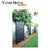 Paneles de corte de aluminio con recubrimiento en polvo 6063/6061/6060 T5 de alta calidad, paneles láser, vallas para puertas interiores y exteriores