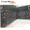 Pantalla de partición de metal de corte por láser para decoración de interiores Panel de metal personalizado Pantalla de corte por láser de aluminio para exteriores