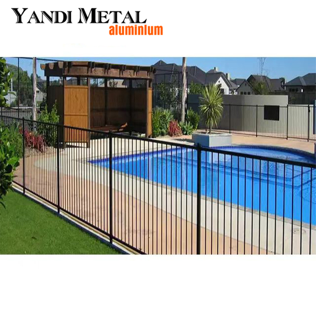Nueva valla de placa de aluminio, valla de jardín, valla exterior, calidad duradera