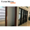 Entrada de diseño único de fábrica de alta calidad Puerta corrediza de aluminio Puerta de marco de puerta de vidrio