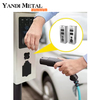 Perfil de carcasa de aluminio CNC de carcasa de pila de carga de batería de vehículo eléctrico personalizado para fábrica de fuentes de plantas de energía
