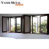 Fabricantes Yandi Ventanas de aluminio Doble acristalamiento Ventanas abatibles de triple acristalamiento de aluminio
