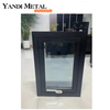 Compre puertas y ventanas corredizas de aluminio de vidrio de doble color de impacto con diseño de riel triple de doble vidrio a buen precio de diseño moderno