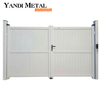 Puertas exteriores directas de fábrica para patio delantero, puertas de aluminio plegables corredizas eléctricas de diseño moderno