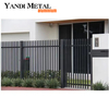 Valla metálica con recubrimiento en polvo chino de nuevo diseño Valla vertical Valla de aluminio horizontal