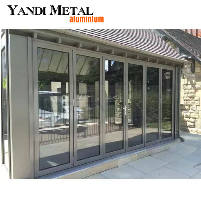 El nuevo y más vendido diseño de puerta de entrada para el hogar Toliet de aluminio fundido deslizante para patio de vidrio impermeable al aire libre de lujo más vendido