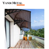 Pérgola de lamas de aluminio móvil bioclimática de diseño moderno de aluminio personalizada de alta calidad