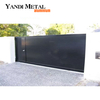Puerta corredera de estilo moderno, puerta corredera automática con abridor de puerta.