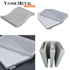 Placa de aluminio sólida, revestimiento de PVDF, placa de revestimiento, fachada, placa de material de pared 3D