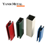 Perfiles anodizados de aluminio personalizados Puertas corredizas de vidrio Ventanas de aluminio Materiales de construcción Extrusión de perfiles de aluminio