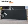 Diseño de puerta moderno personalizado, puerta de aluminio, diseño de fábrica, puerta de aluminio doméstica caliente