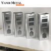 Perfil de carcasa de aluminio CNC de carcasa de pila de carga de batería de vehículo eléctrico personalizado para fábrica de fuentes de plantas de energía