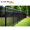 Privacidad Valla de jardín Los piquetes de metal de aluminio decoraron los paneles de la cerca de acero de la cerca del hierro forjado