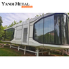 Nueva casa prefabricada de alta calidad cápsula espacial Hotel Contenedor Familia Cápsula para dormir Casa pequeña móvil al aire libre Cápsula espacial de lujo
