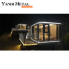Cápsula espacial Cama de casa móvil Cabina de hotel Contenedor modular prefabricado Habitación cápsula pequeña con cocina y baño