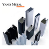 Yandi Venta caliente personalizado 6061 6063 marco de aluminio extruido fabricante de perfiles superficie anodizada