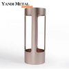Aleación de aluminio de encargo Shell de Shell de la lámpara del metal de la sombra de la lámpara del CNC para la lámpara que acampa