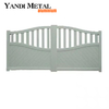 Puertas exteriores directas de fábrica para patio delantero, puertas de aluminio plegables corredizas eléctricas de diseño moderno