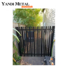 Oferta de precio Valla de jardín impermeable con perfil de aluminio de privacidad impermeable con recubrimiento de polvo personalizado