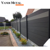 Venta al por mayor Valla de aluminio Valla de seguridad para jardín Valla de privacidad para jardín Fabricante Yandi