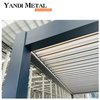 Persianas exteriores personalizadas toldo terraza toldo pabellón eléctrico impermeable Persianas bioclimáticas pérgola de aluminio